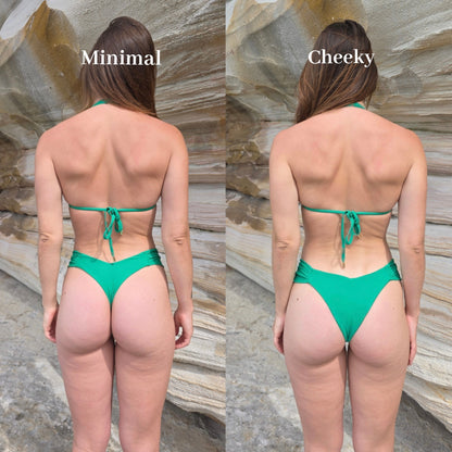 La Perla Bikini Bottom Cheeky - Emerald