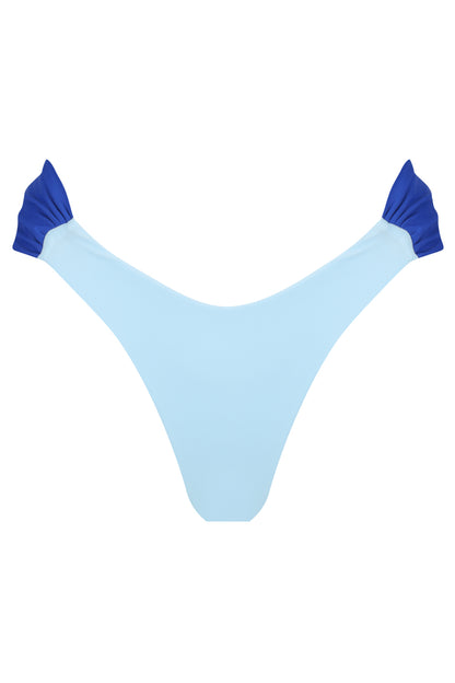 La Perla Bikini Bottom Minimal - Aqua/Deep Ocean